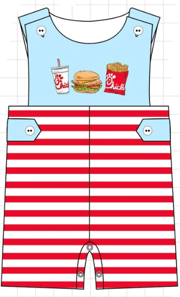 Chick-fil-a Boy's Romper